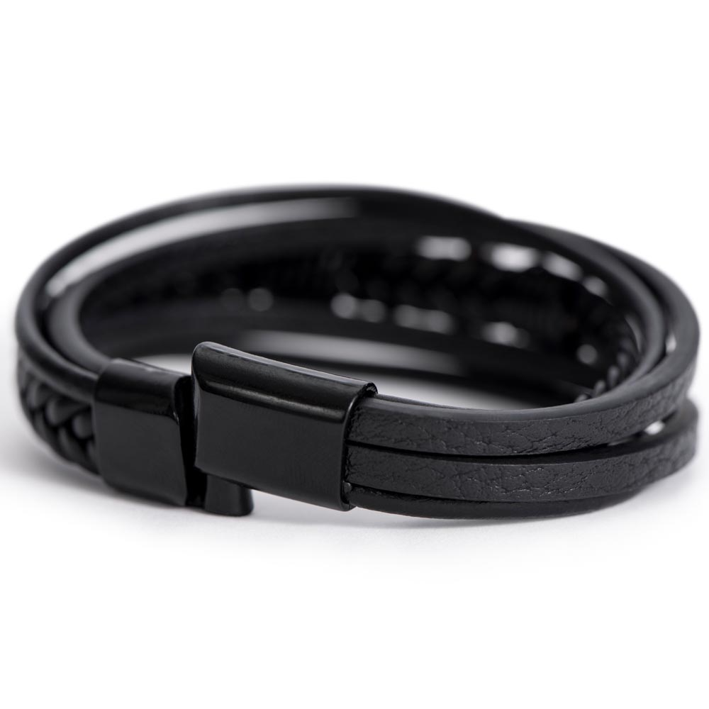DH Men's Cross Bracelet