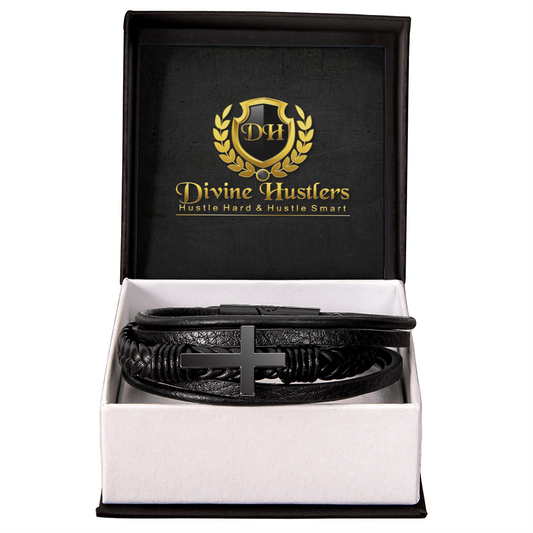 DH Men's Cross Bracelet